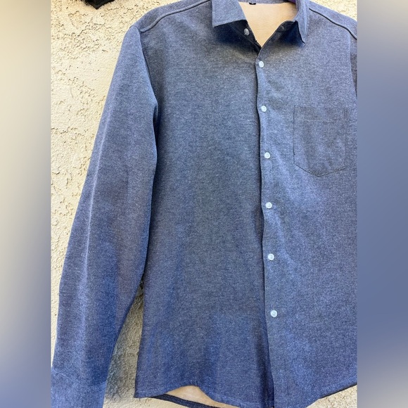 Classic Gray Women's Button-Up Sweatshirt - Picture 7 of 8